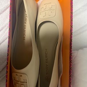 Tory Burch flats. Brand new in box. Never worn. Size 9